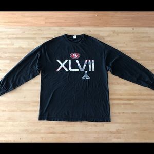 Vintage 49ers Super Bowl Long sleeve T-Shirt